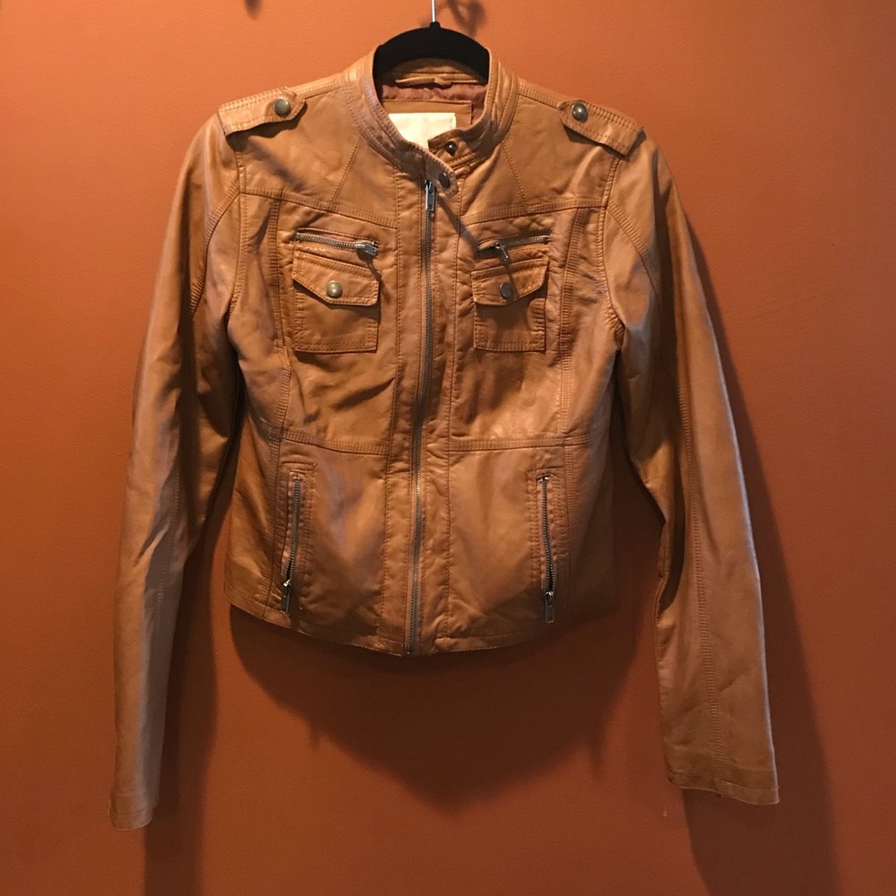Leather jacket